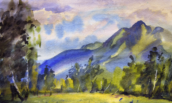 Landscape painting for beginners