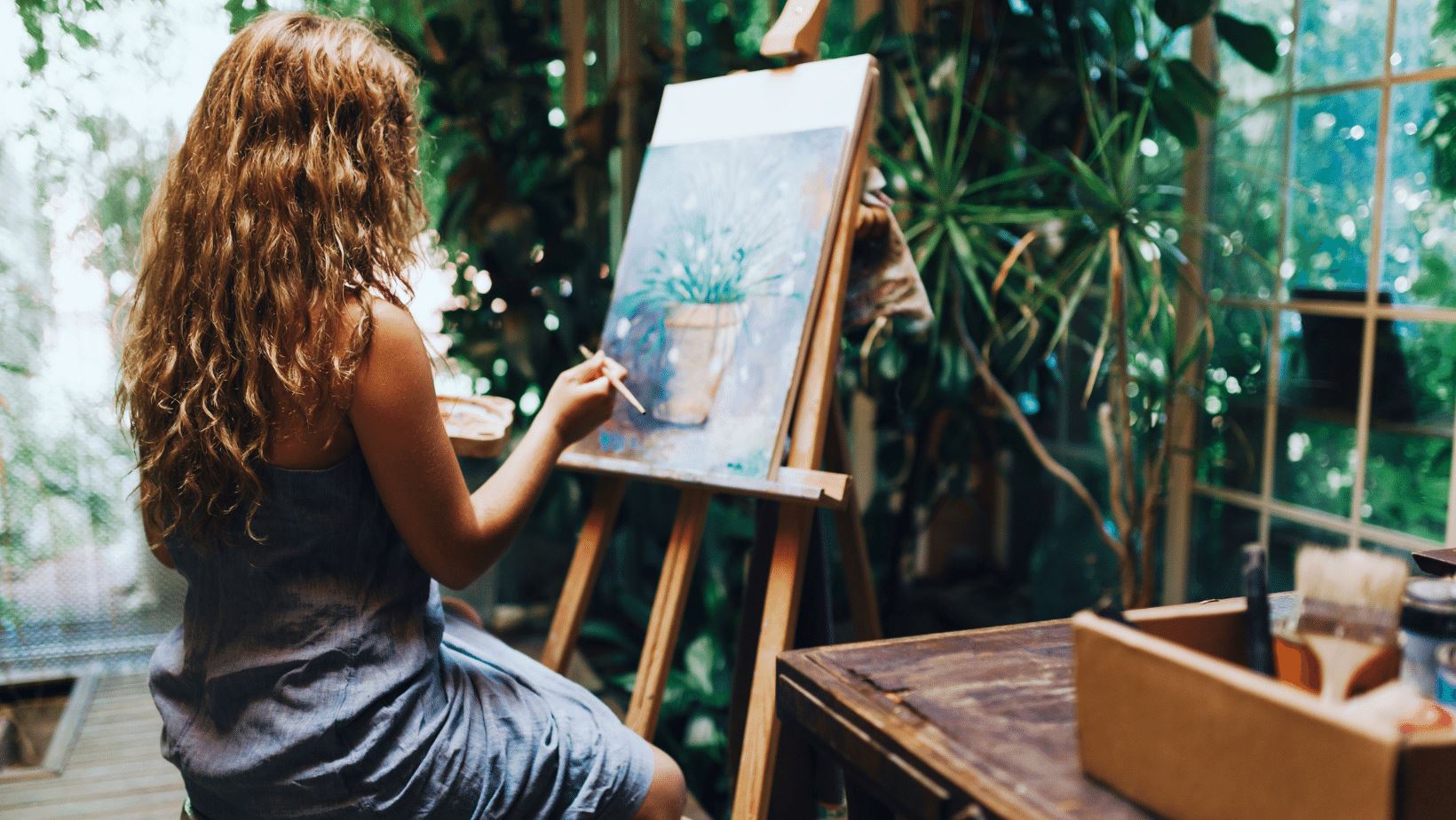 Learning to paint: 4 painting techniques & 4 tips for the first painting