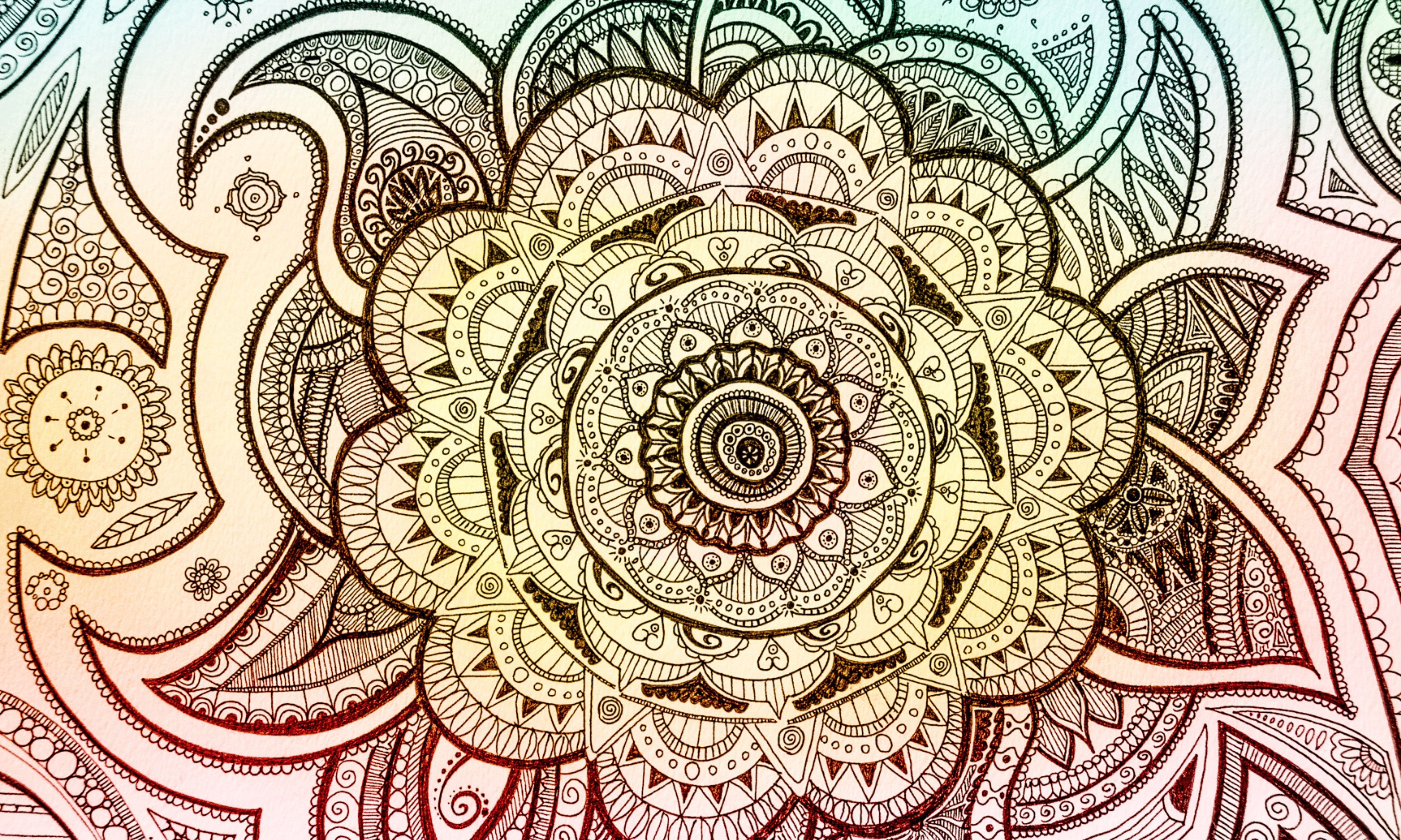 Mandala Painting - Instructions for your first Mandala images