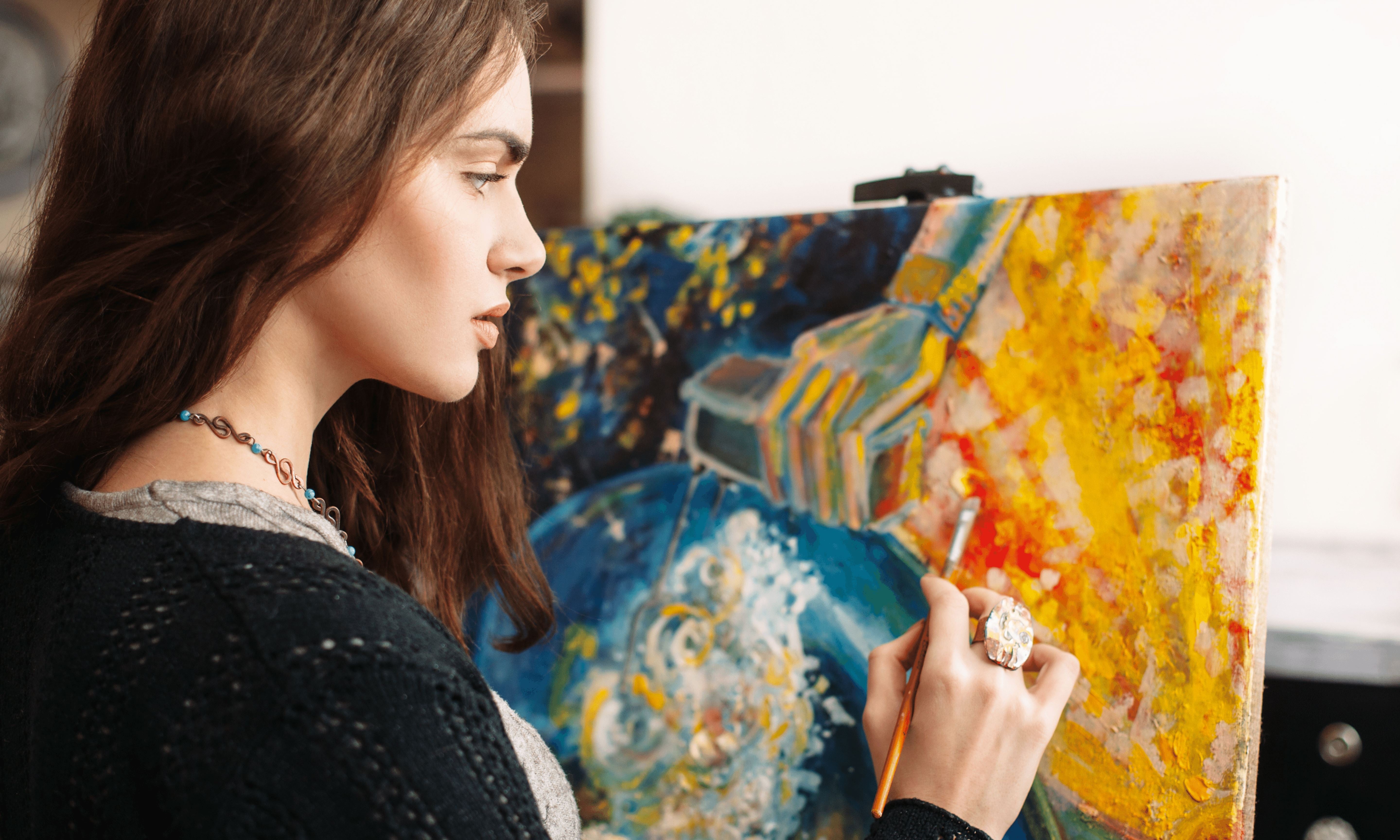 Painting techniques in art