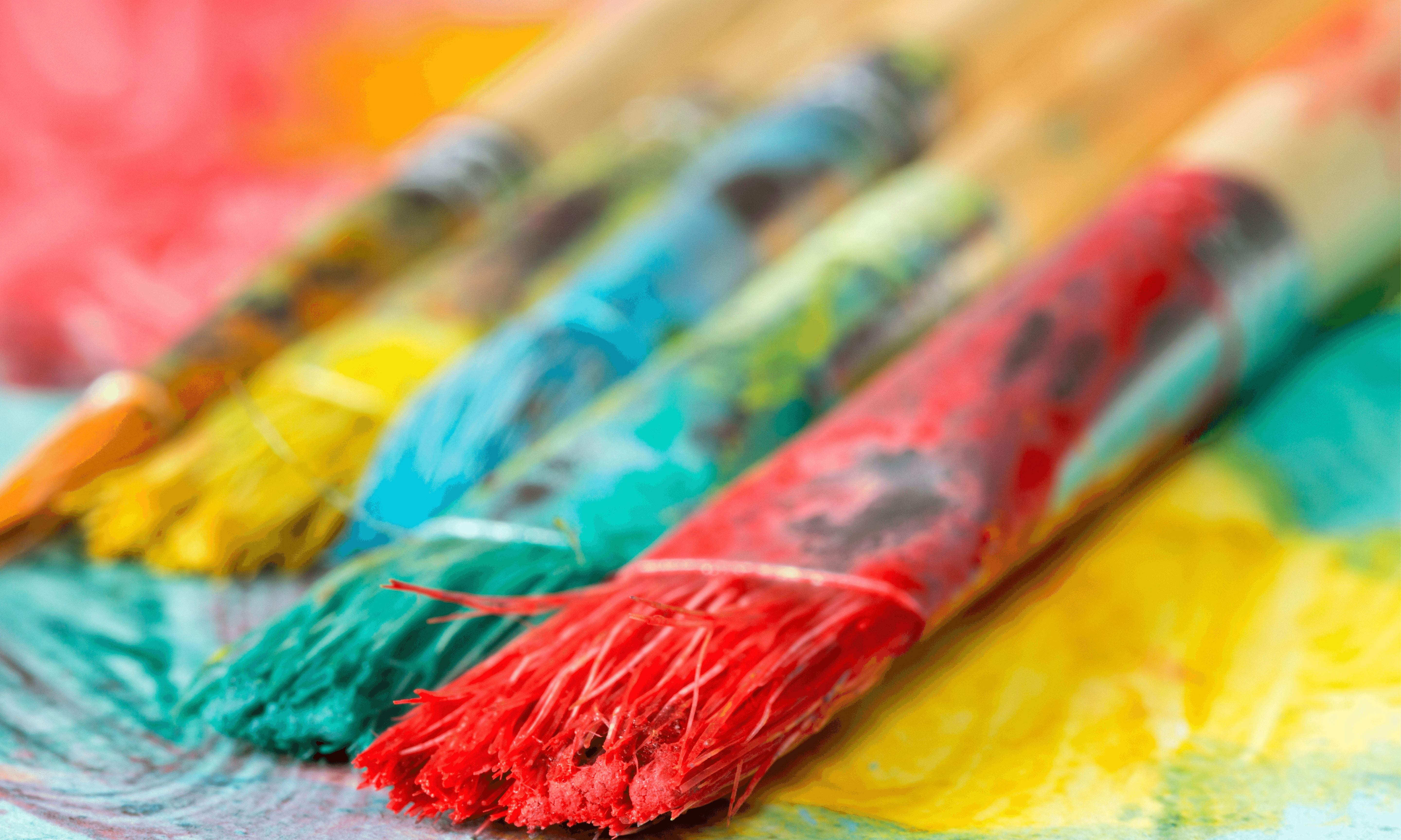 What types of brushes for painting are there? Painting by Numbers Expert