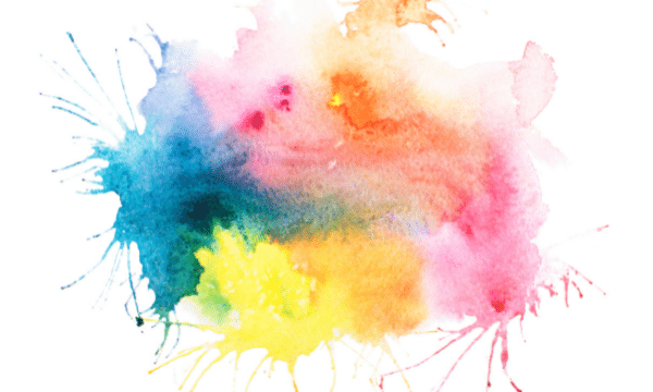 Painting with watercolor