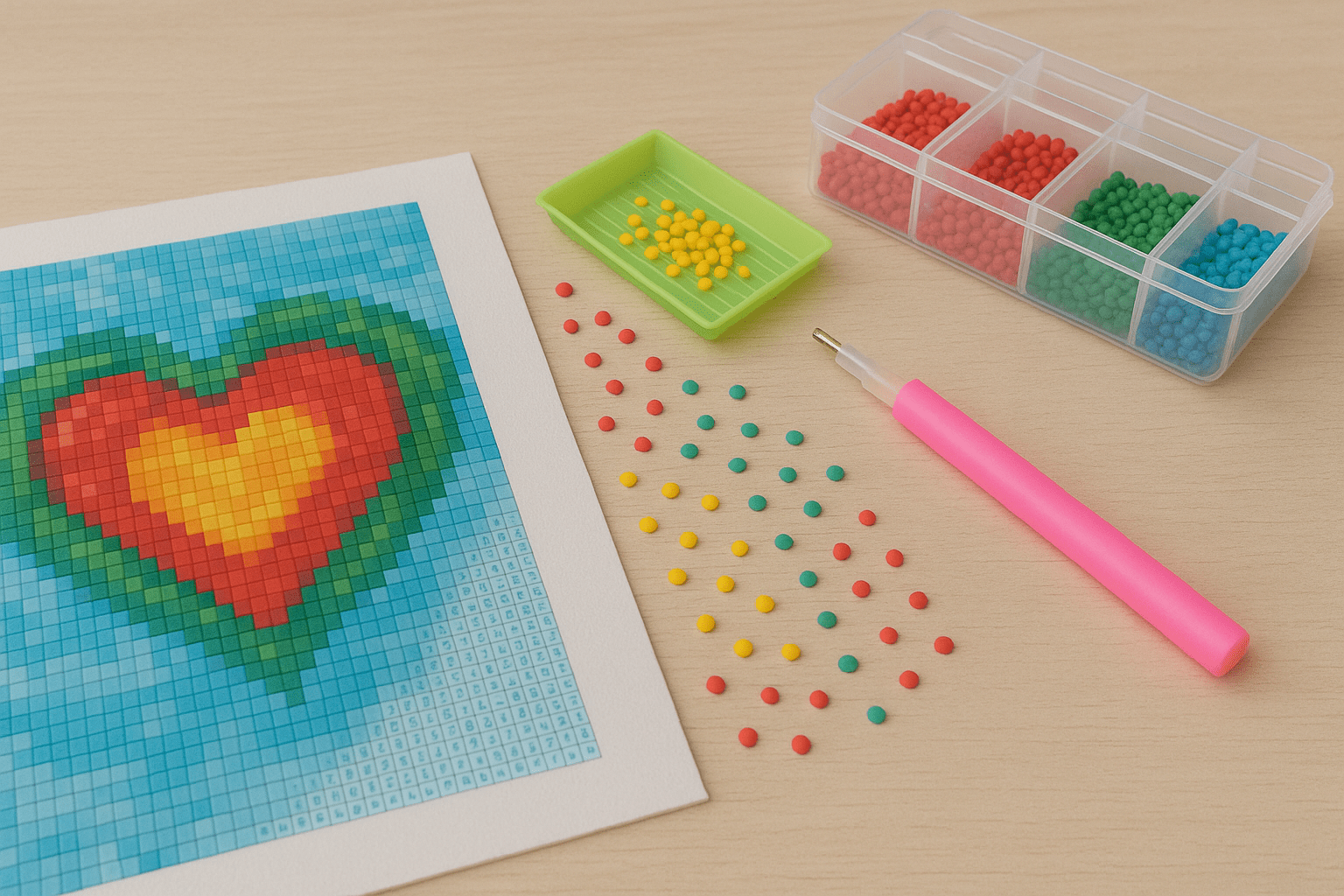 Diamond Painting for stress and anxiety – relax with creativity