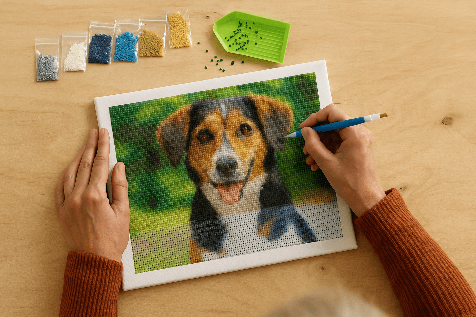 Diamond Painting with your own photo – This is how you create a unique work of art