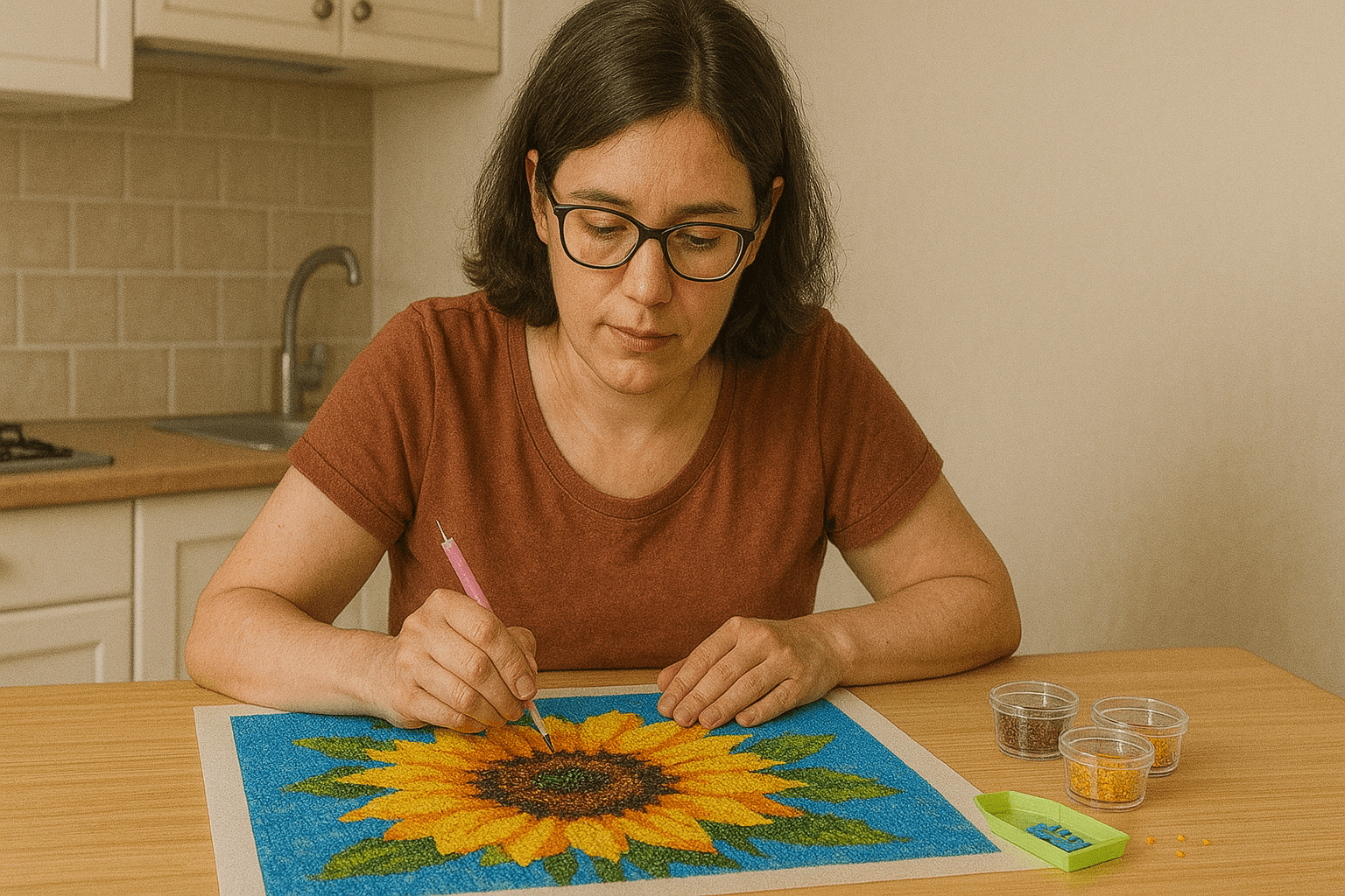 Diamond Painting when traveling: this way you can take your hobby with you in a relaxed manner