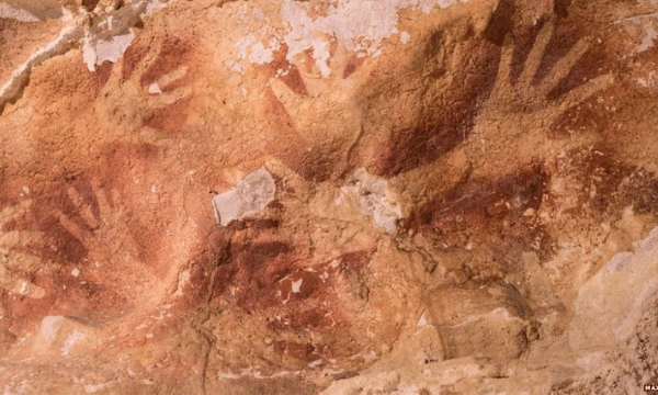 The oldest and first painting ever painted
