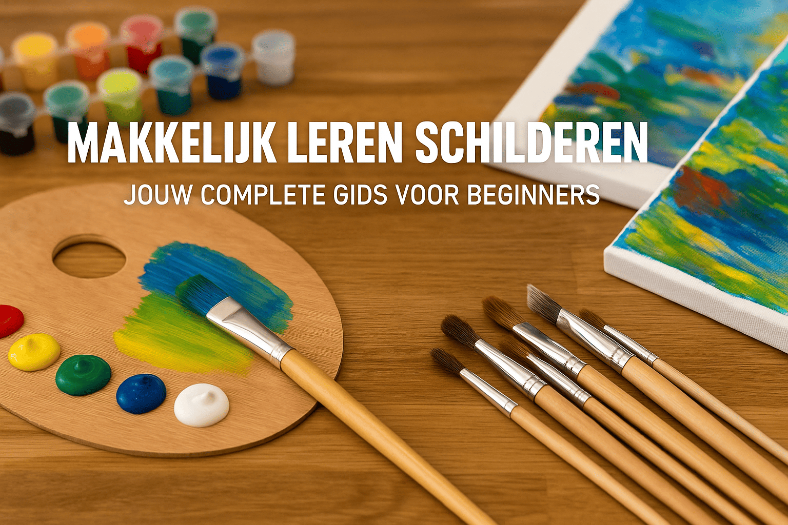 Learn to paint easily: your complete guide for beginners