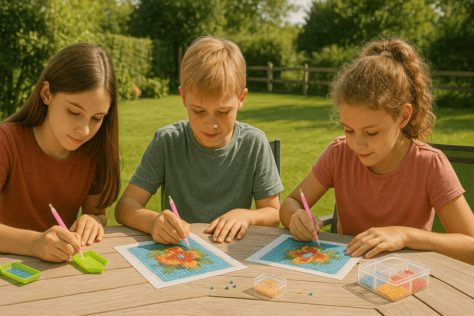 Easter decoration with Diamond Painting leftovers: Creative ideas for your home