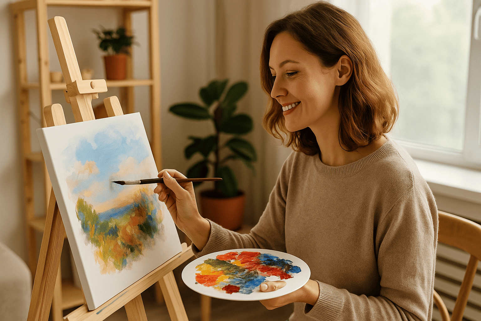 Discover painting as an enriching hobby – your creative manual