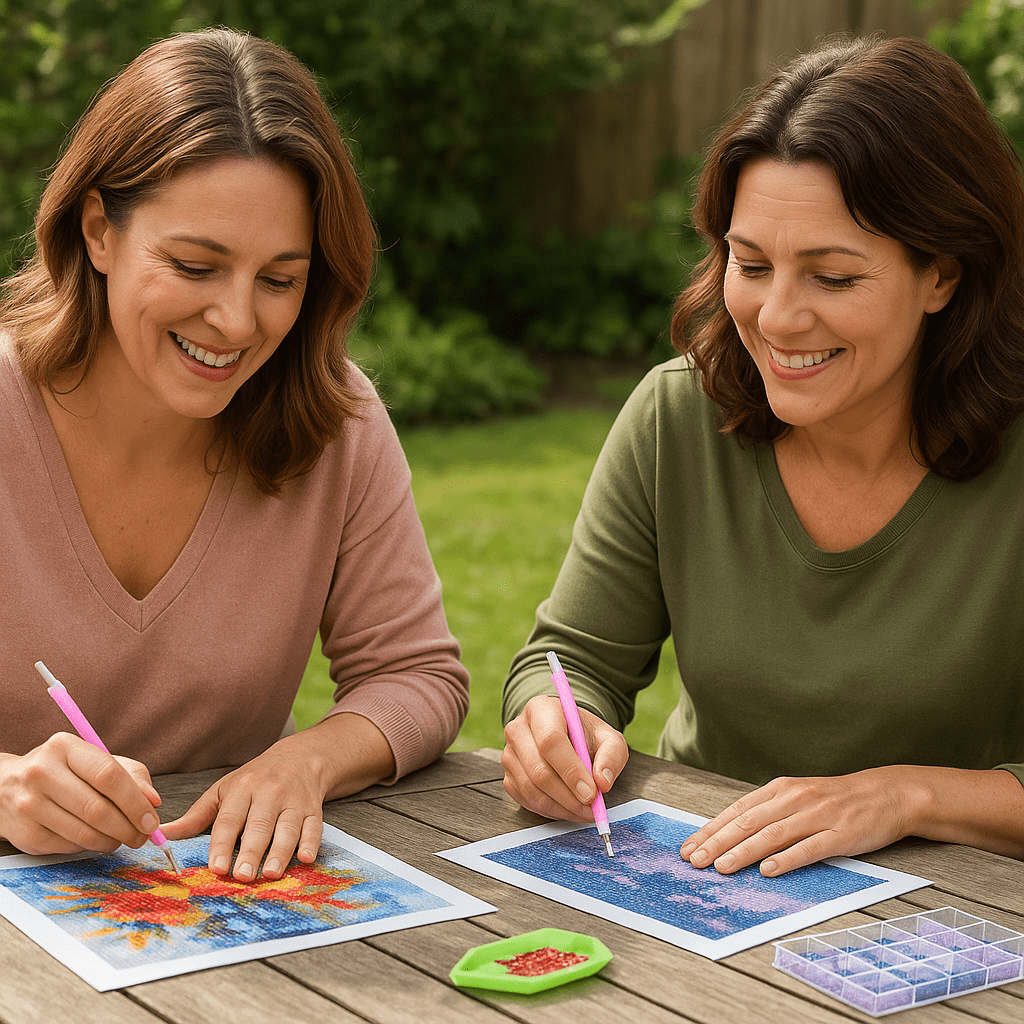 What to do with leftover Diamond Painting stones? 5 creative ideas from Painting by Numbers Expert