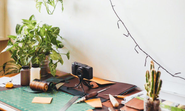 workspace for diamond painting