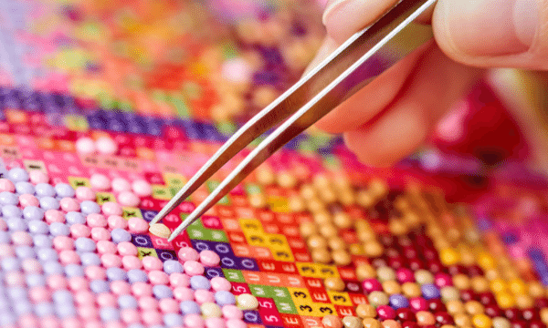Who invented diamond painting?
