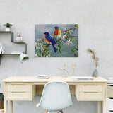 Painting on number 2 Birds