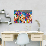 Painting on Number 3 Cows