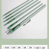 Fine line brushes