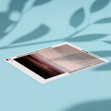 Diamond Painting Abstract minimalist landscape in purple, taupe and burgundy