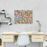 Paint by Numbers Abstract Flowers