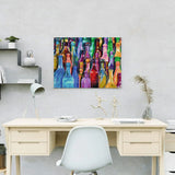 Paint by Numbers Abstract Bottles