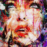 Diamond Painting Abstract Woman