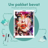 Diamond Painting Abstract Woman