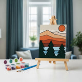 Alpine Serenity - Paint by Numbers Mini Set of 3