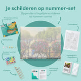 Paint by Numbers Amsterdam Flowers