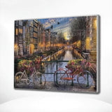 Diamond Painting Amsterdam Canals