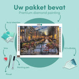 Diamond Painting Amsterdam Canals