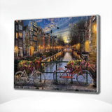 Paint by Numbers Amsterdam Canals