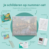 Paint by Numbers Amsterdam Canals