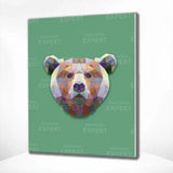 Paint by Numbers Beer Polygon