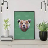Paint by Numbers Beer Polygon