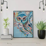 Paint by Numbers Blue Owl