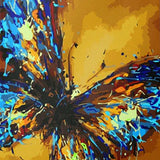 Paint by Numbers Blue Butterfly