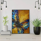 Paint by Numbers Blue Butterfly