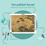 Diamond Painting Bloom under the old pine Japan