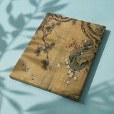 Paint by Numbers Blooming under the old pine Japan