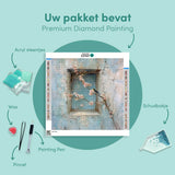 Diamond Painting Blooming Window to the Past