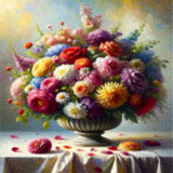 Diamond Painting Flowers Bouquet