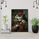 Diamond Painting Flowers in a Vase