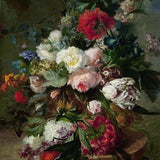 Paint by Numbers Flowers in a Vase