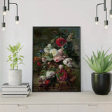 Paint by Numbers Flowers in a Vase