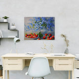 Paint by Numbers Flowers with Strawberry