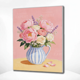 Paint by Numbers Flower Pot