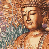 Paint by Numbers Buddha Brown Shades