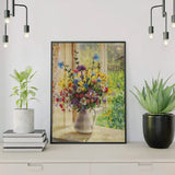 Diamond Painting Bouquet Window
