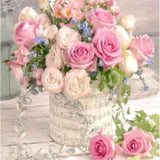 Diamond Painting Bouquet with Roses
