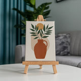 Boho Line Art & Nature - Paint by Numbers Mini Set of 6