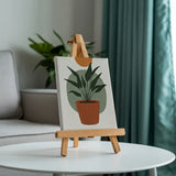 Boho Line Art & Nature - Paint by Numbers Mini Set of 6