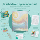 Paint by Numbers Tree in Artistic Style